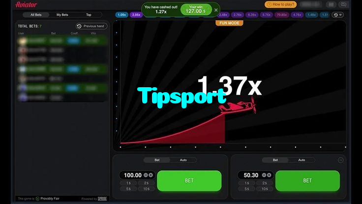 available types of Tipsport bet including pre-match live express and system bets